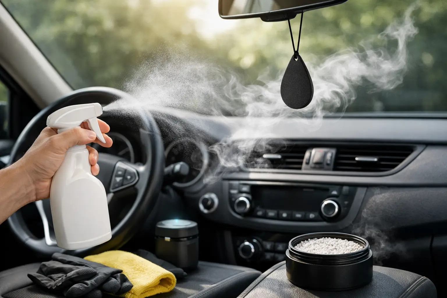 Leitfaden zur Geruchsbeseitigung im Auto