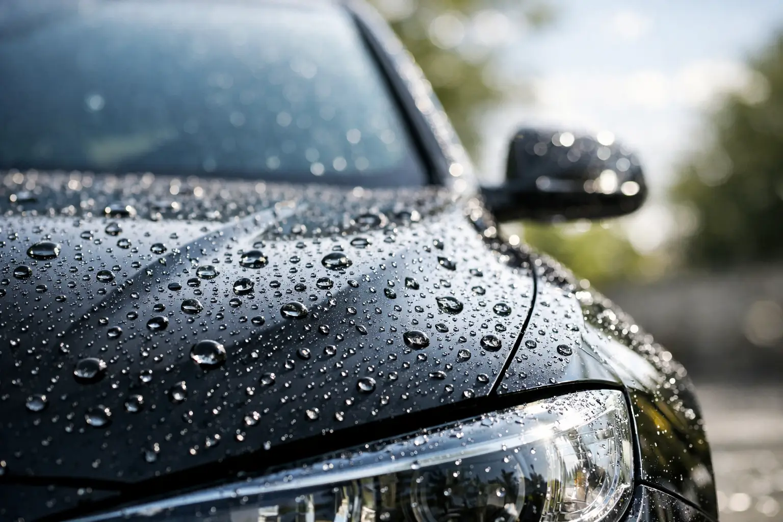 Beste Lösungen für Wasserabperleffekt am Auto