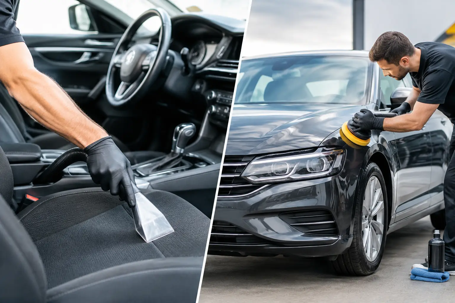 Innenreinigung oder Komplettaufbereitung fürs Auto?