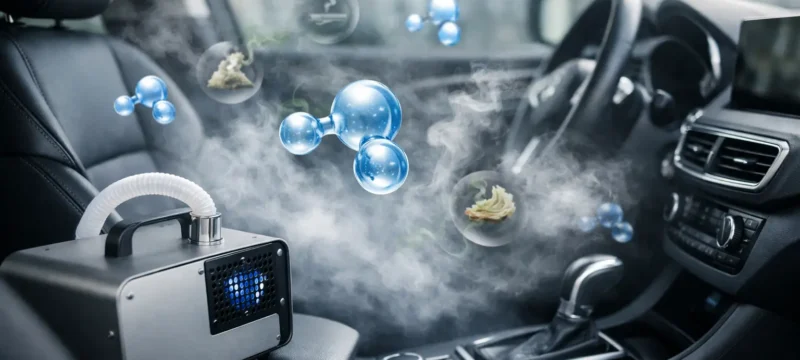 Auto Geruch entfernen mit Ozon